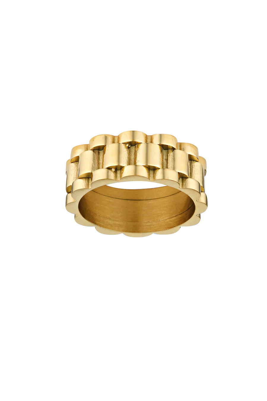 PORTER JEWELLERY - BABY LINKS RING (GOLD)