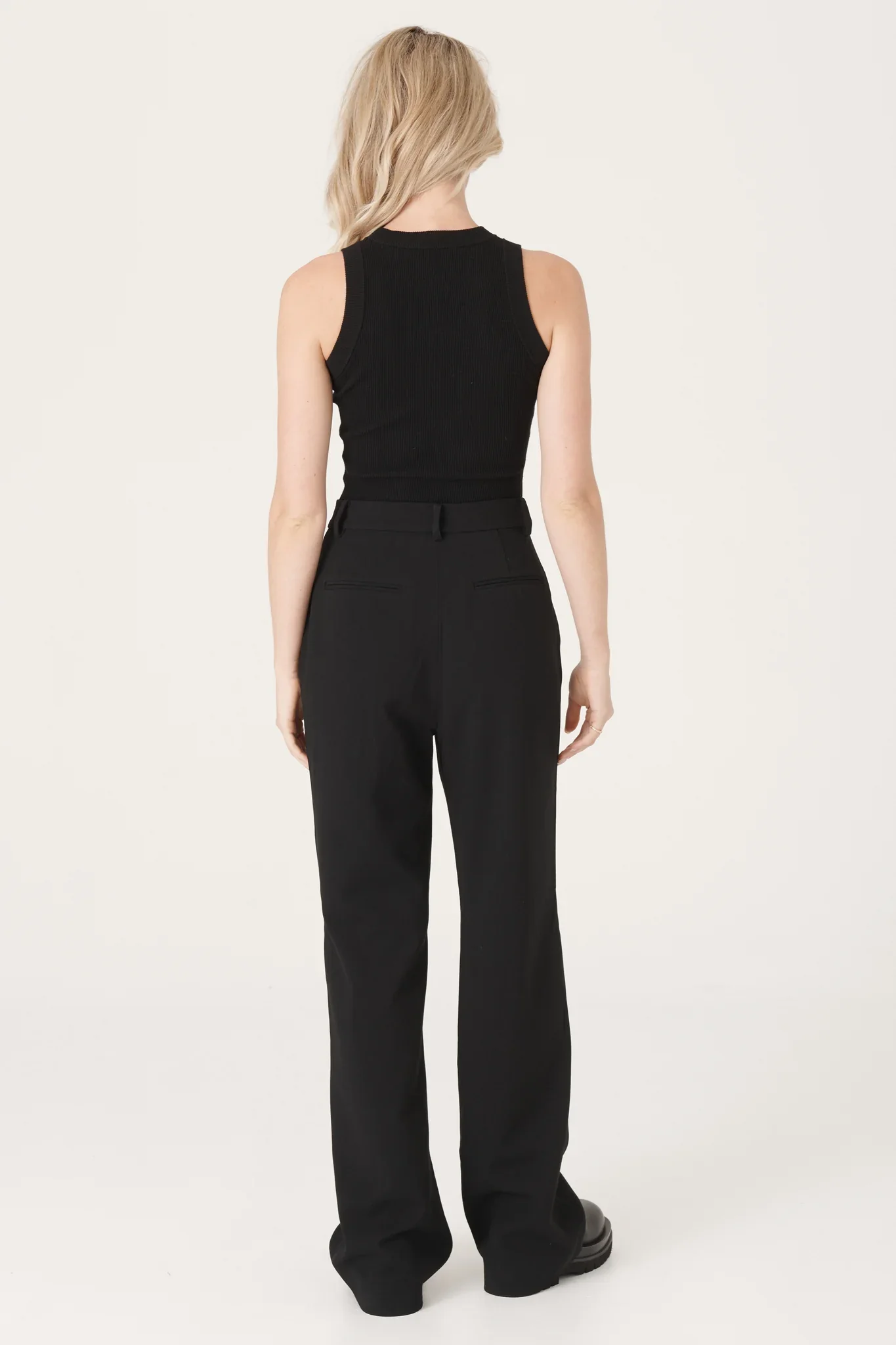 RAEF THE LABEL - HENLEY TROUSER (BLACK) - Image 3