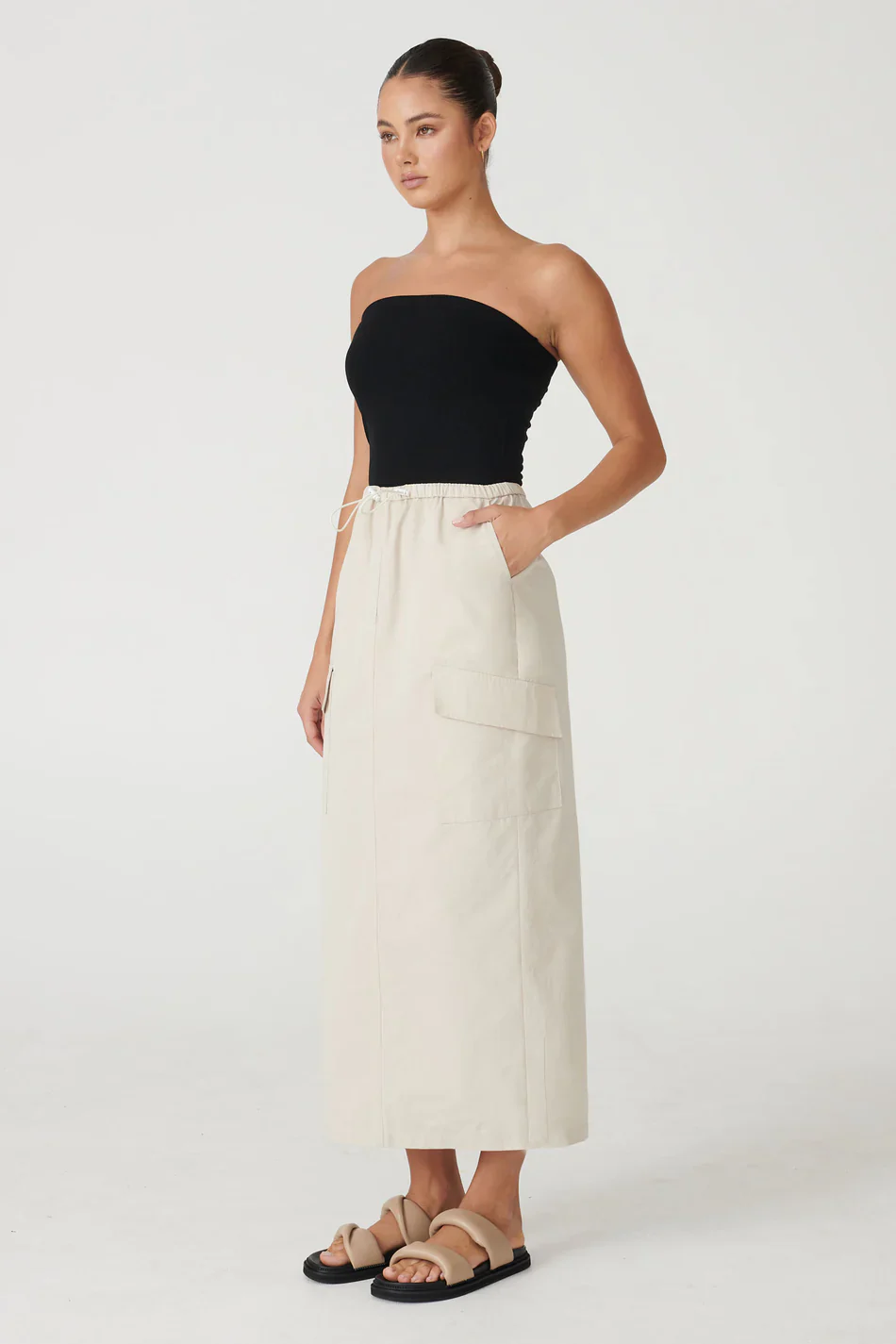RAEF THE LABEL - CORMAC TUBE TOP (BLACK) - Image 3