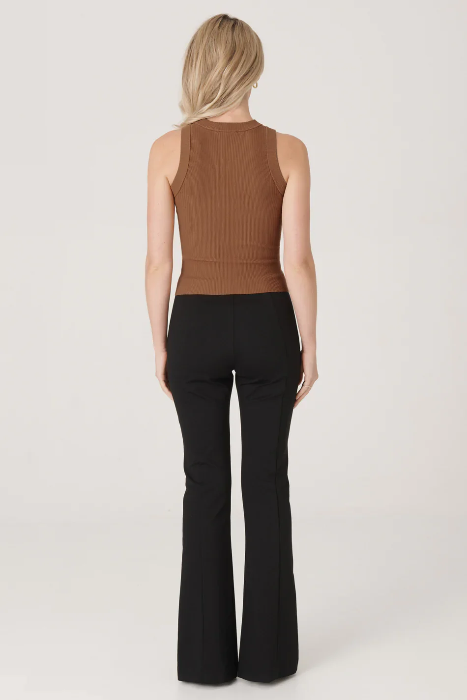 RAEF THE LABEL - Joplin Split Front Pant (Black) - Image 3