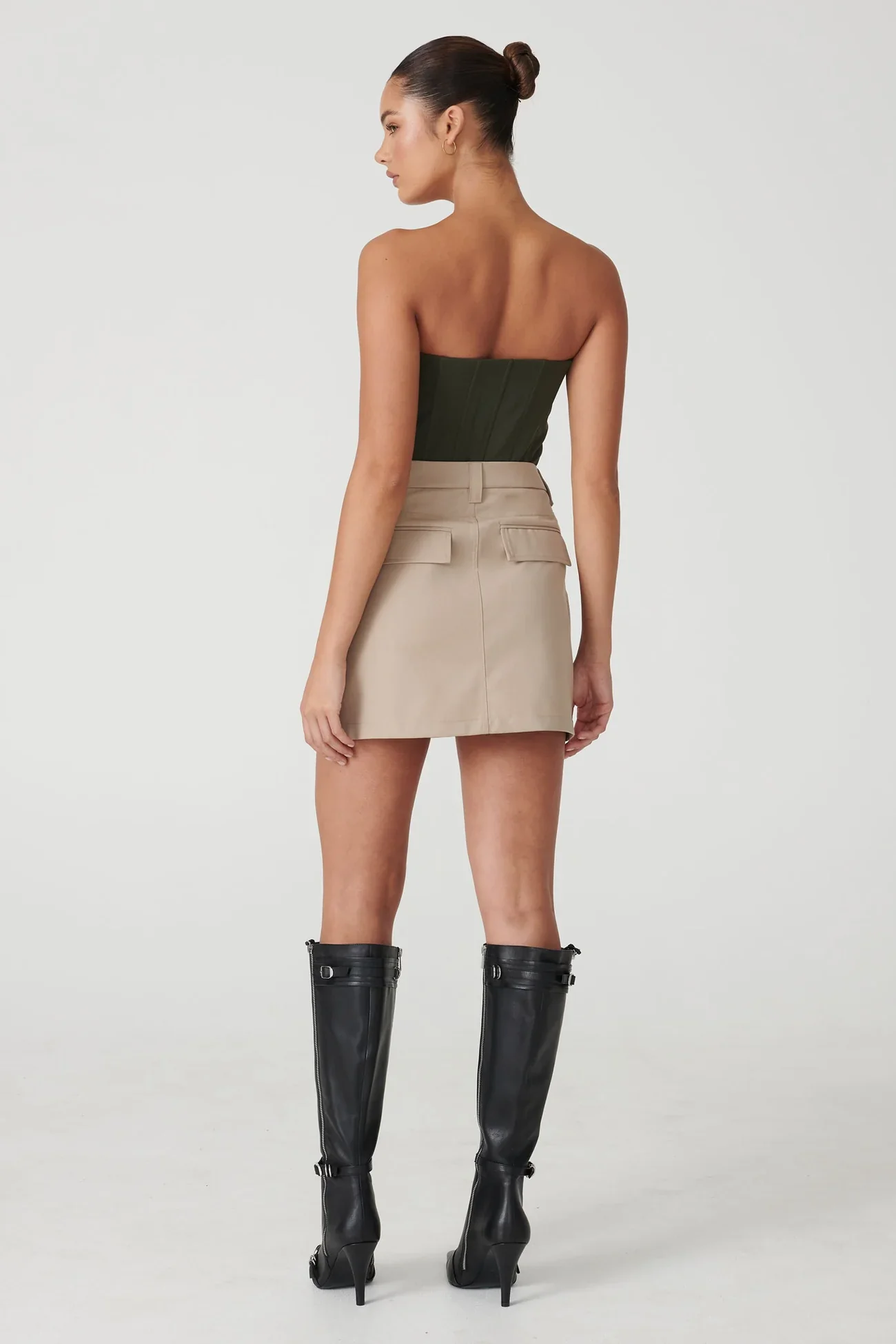 RAEF THE LABEL - REID CORSET (Dark Khaki) - Image 3