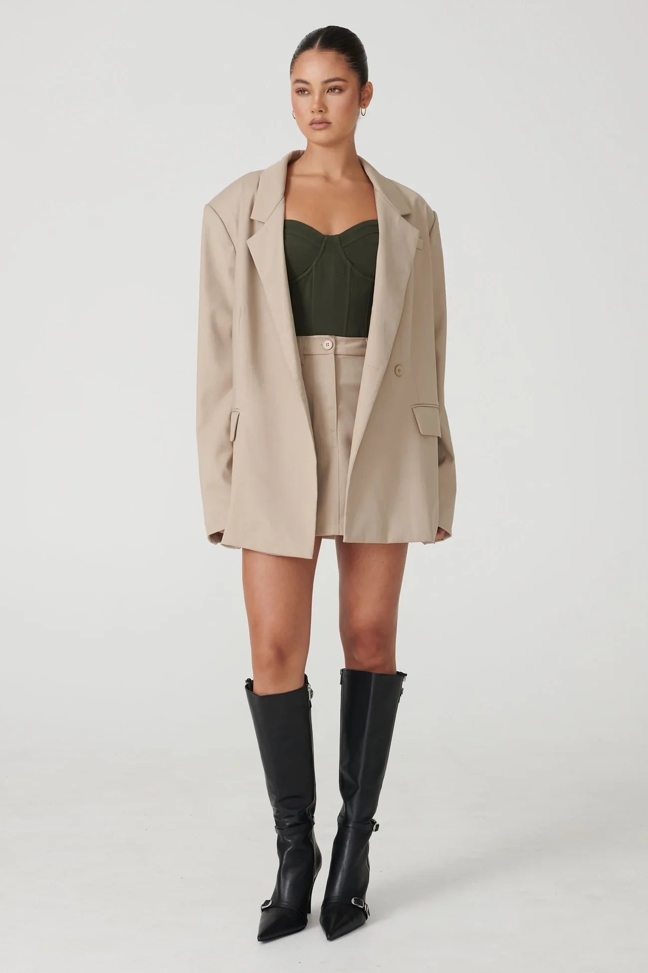 RAEF THE LABEL - REID CORSET (Dark Khaki) - Image 6