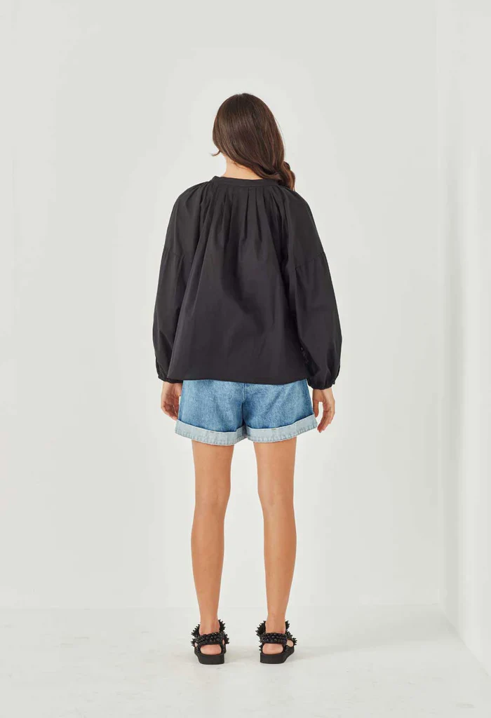 REMAIN - Sienna Shirt (Black) - Image 4
