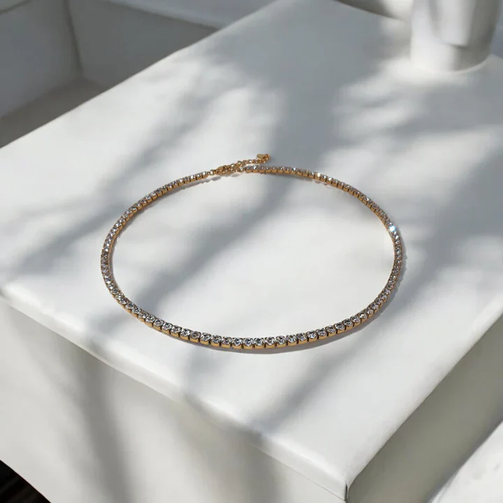 RICHÉ PARIS FEMME - STARLIGHT TENNIS NECKLACE
