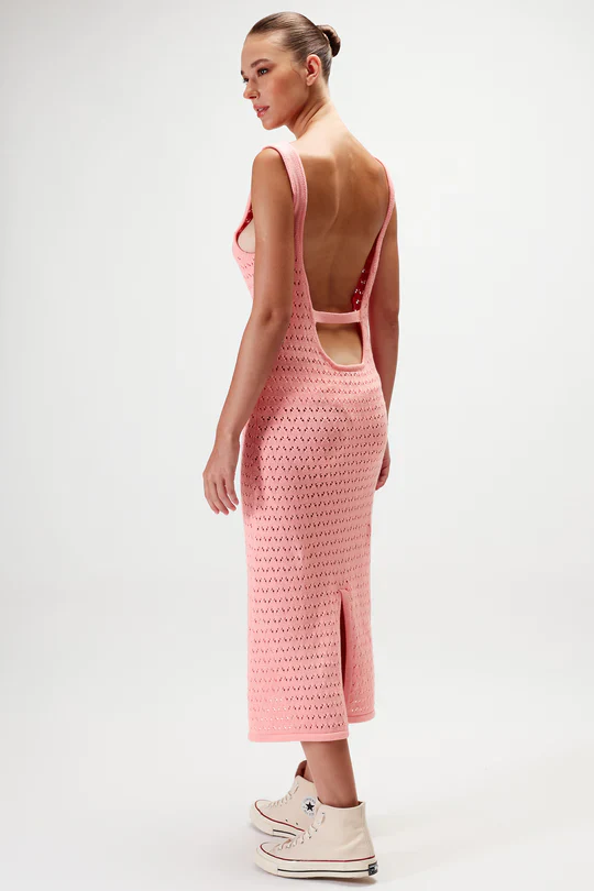 RUE STIIC - Alina Knit Dress (Orchid Pink) - Image 2