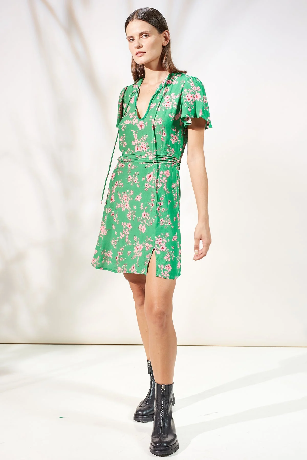 RUE STIIC - Belle Mini Dress (Vive La Fleur) - Image 3