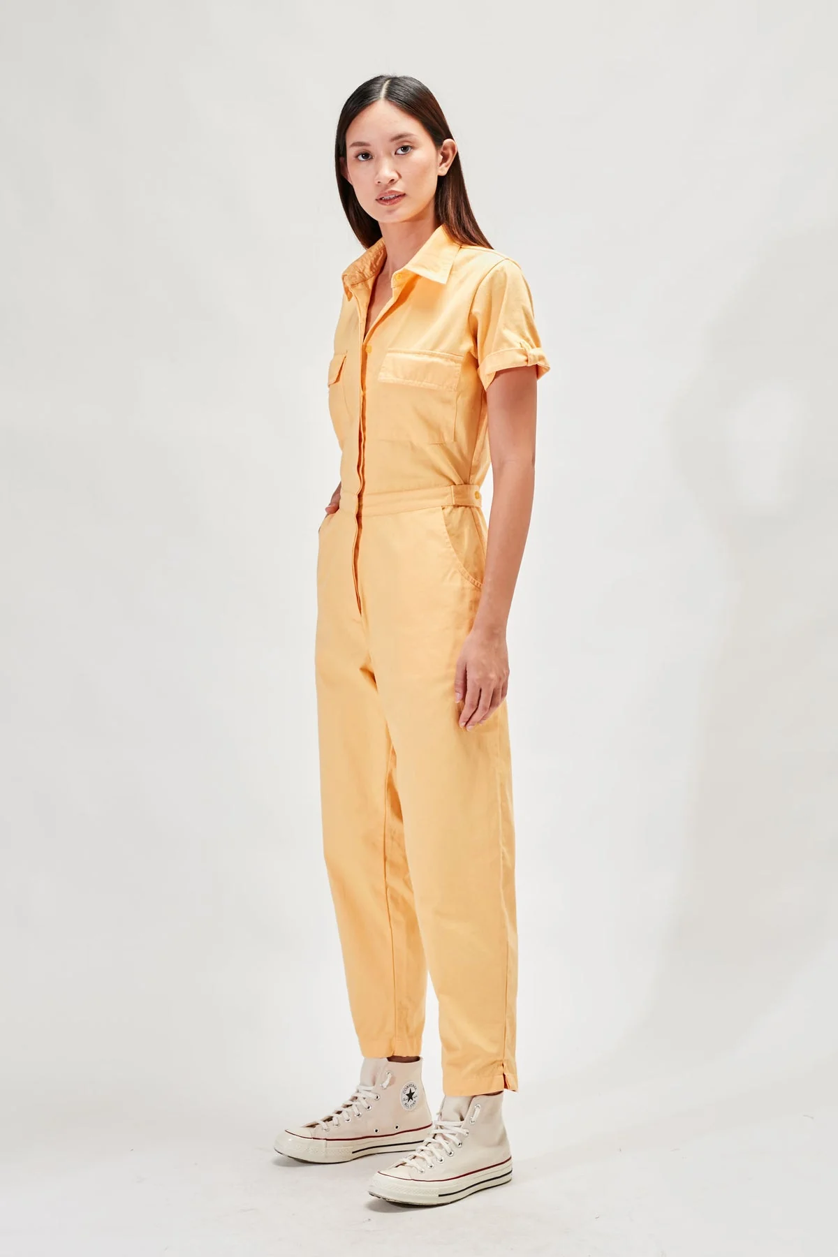 RUE STIIC - Bentēji Worksuit (Apricot) - Image 3