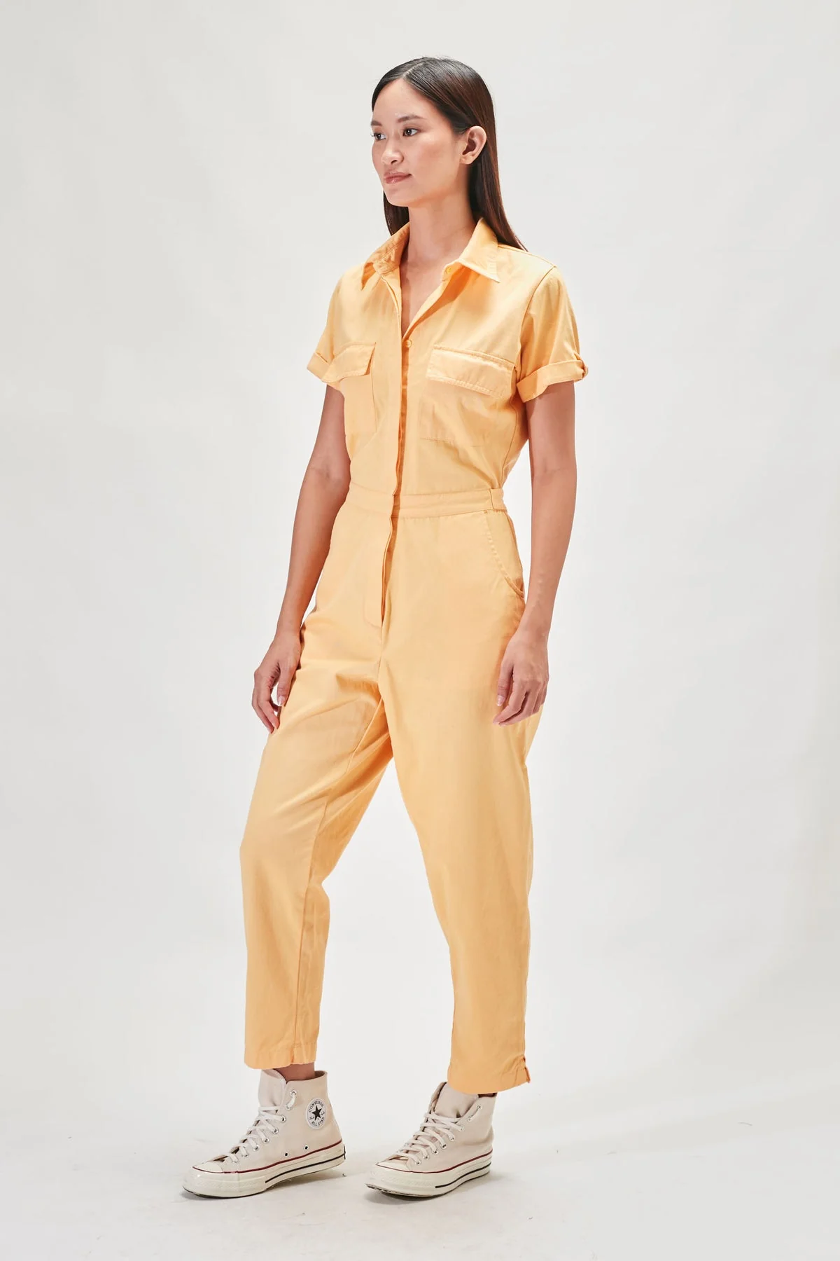 RUE STIIC - Bentēji Worksuit (Apricot) - Image 4