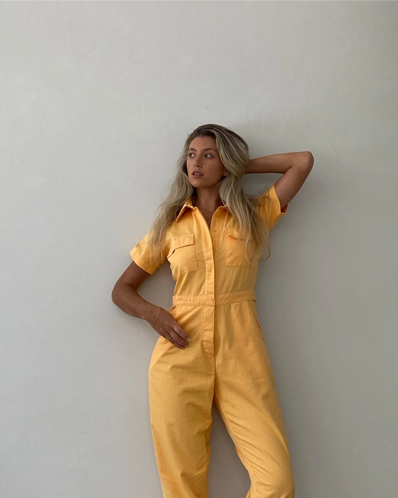 RUE STIIC - Bentēji Worksuit (Apricot) - Image 8