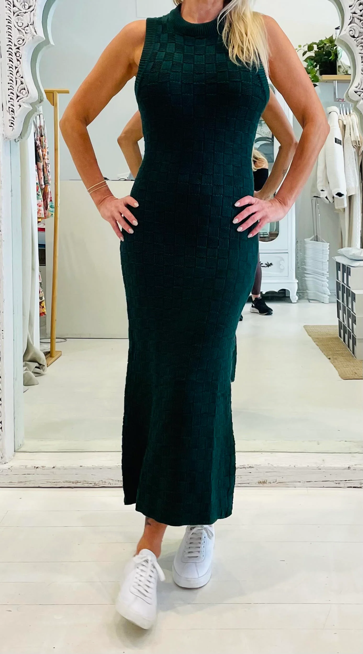 RUE STIIC - Esther Maxi Dress (Emerald Green) - Image 3