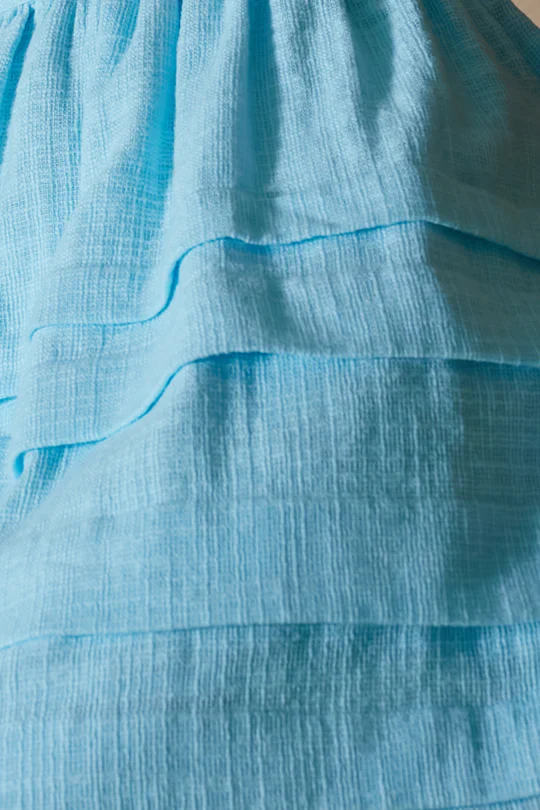 RUE STIIC - Julie Mini Dress (Aqua) - Image 6