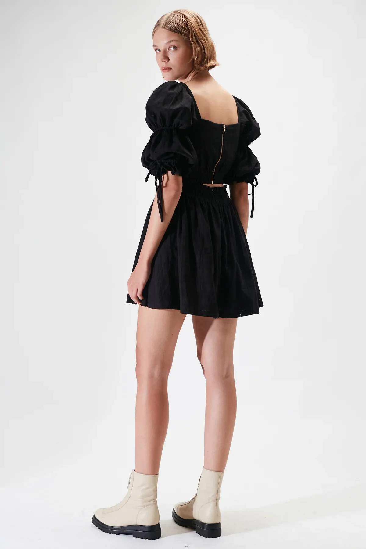 RUE STIIC - Nyla Mini Dress (Black) - Image 5