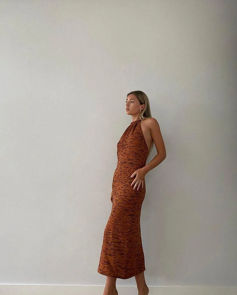 RUE STIIC - Selene Knit Dress (Clay) - Image 6