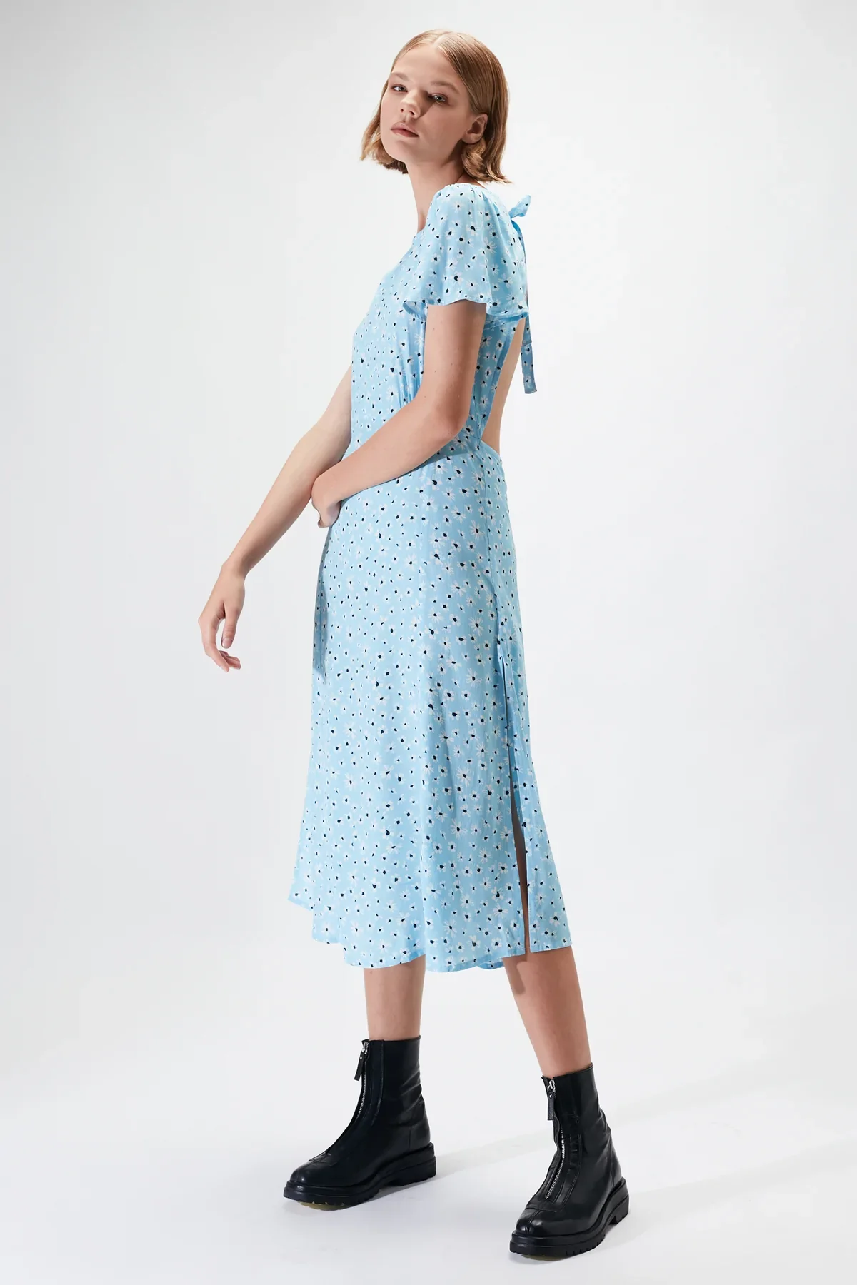 RUE STIIC - Sofia Split Dress (Wildflower Floral) - Image 4