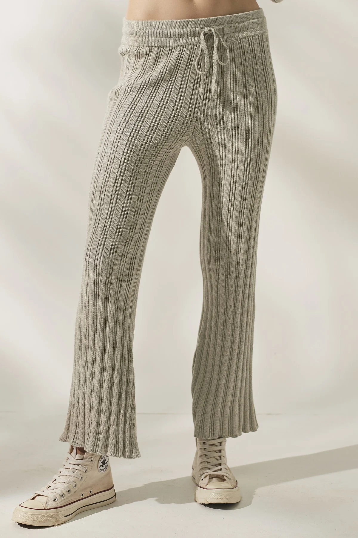 RUE STIIC - Zahara Knit Pant (Warm Grey) - Image 3