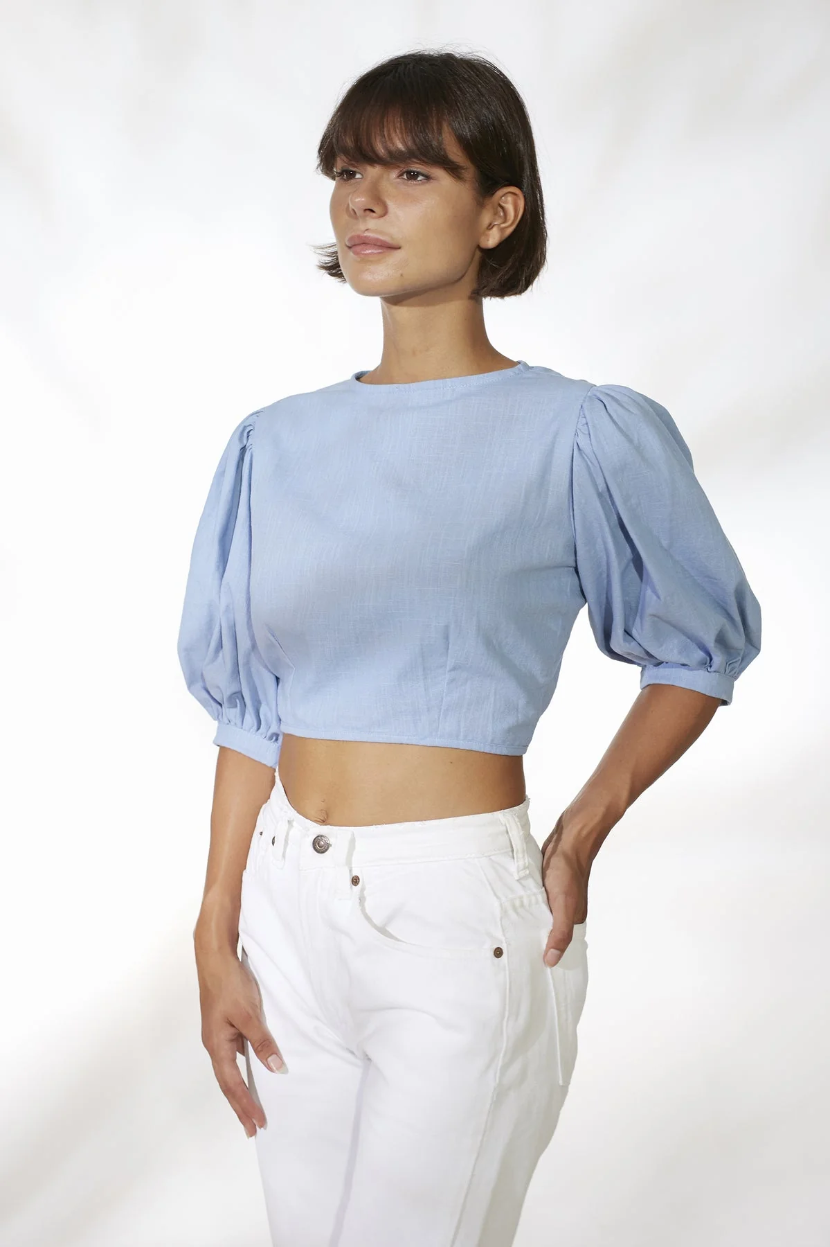 RUE STIIC- Zora Top (Blue Dust) - Image 3
