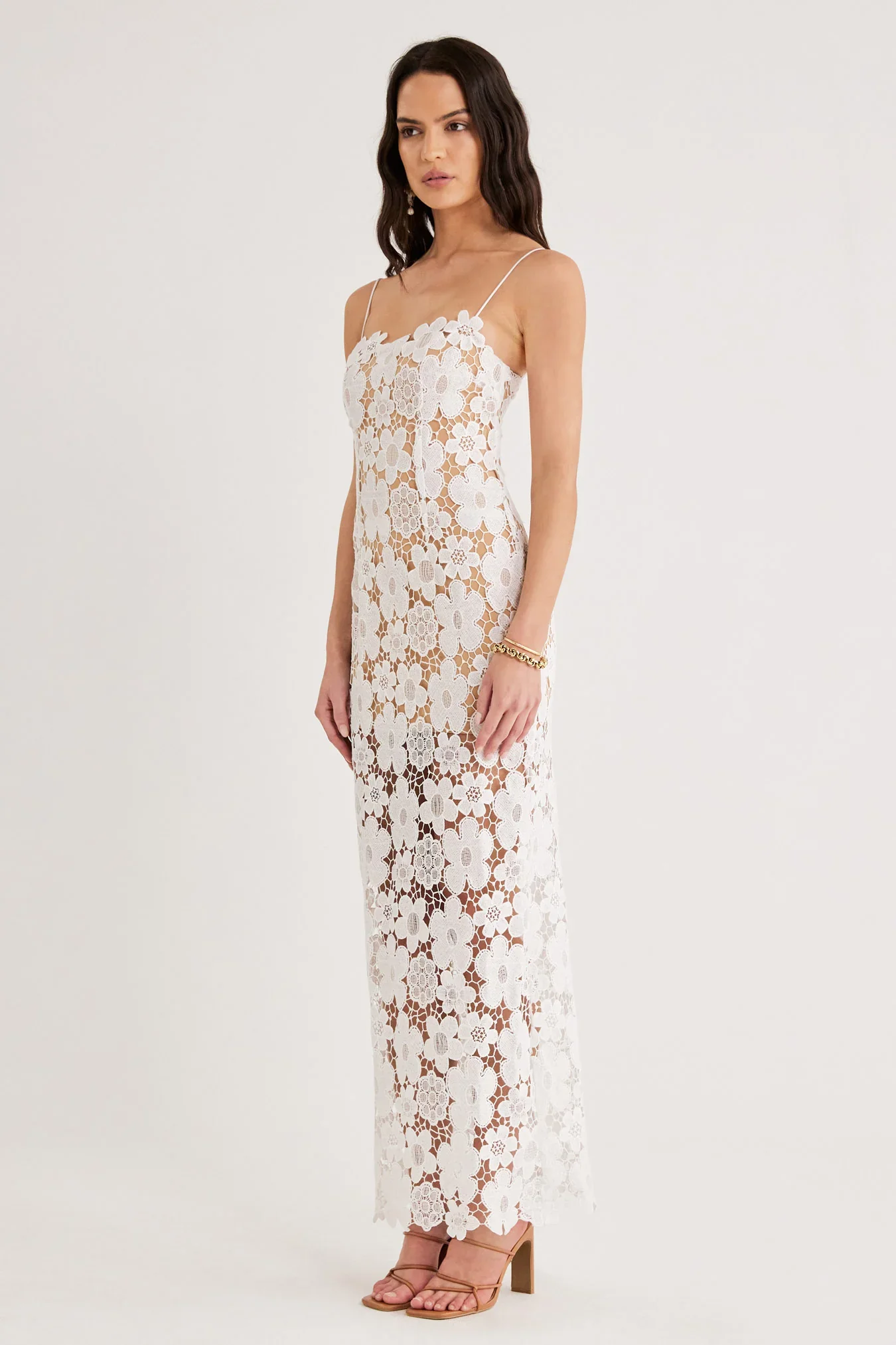 RUMER - Remi Maxi Dress (White) - Image 3