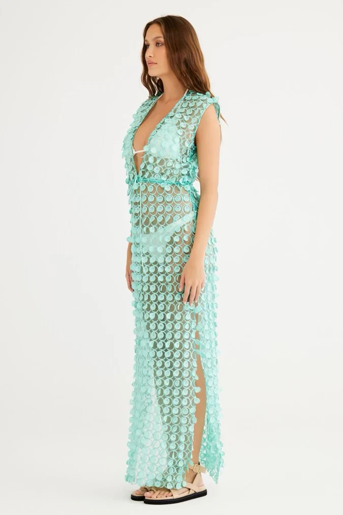 RUMER - RIVA KAFTAN (MINT) - Image 3
