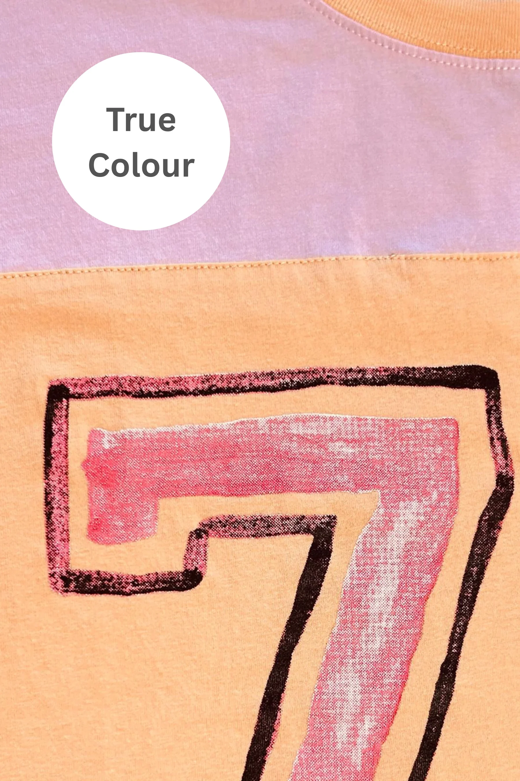SAABI - THE VERY OVERSIZED SKATE DON'T HATE TEE (PEACH) - Image 6
