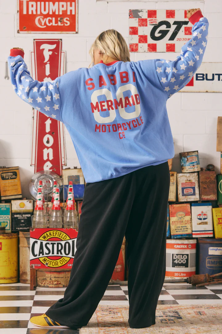 SABBI - DIEGO JUMPER- DREAM BIG BRENDA (PERIWINKLE) - Image 2