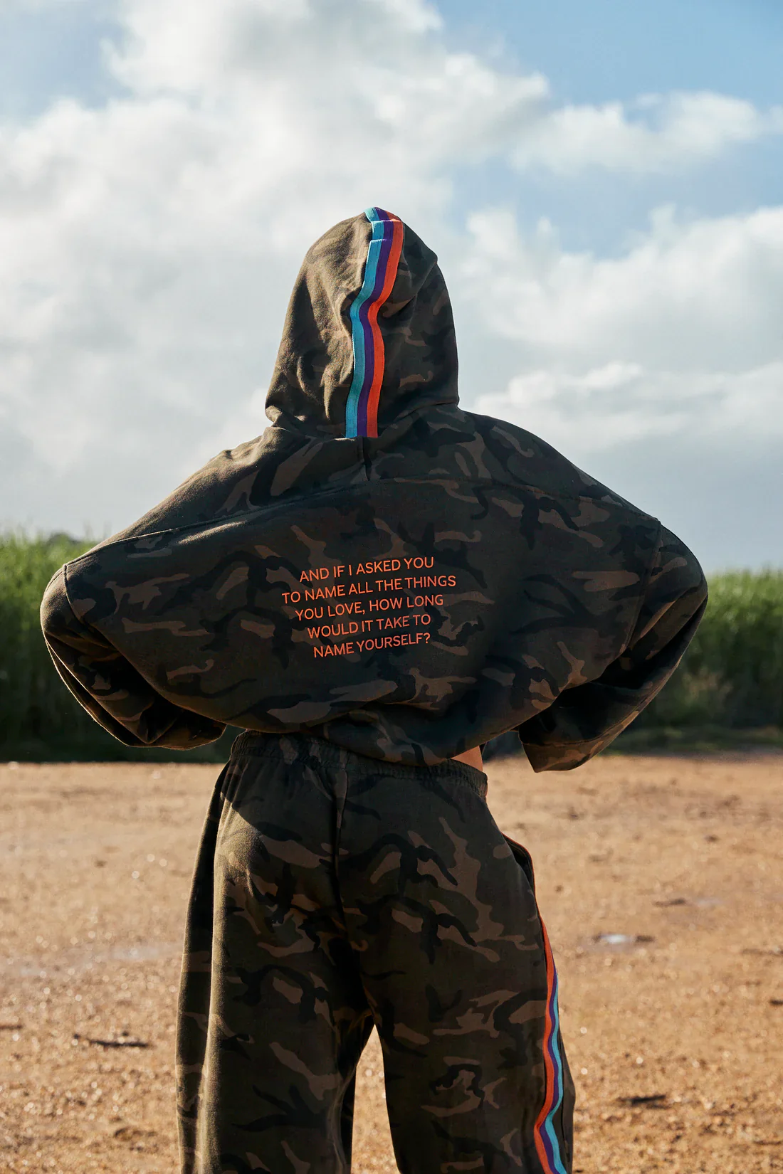 SABBI - NAME YOURSELF HOODIE (CAMO) - Image 2