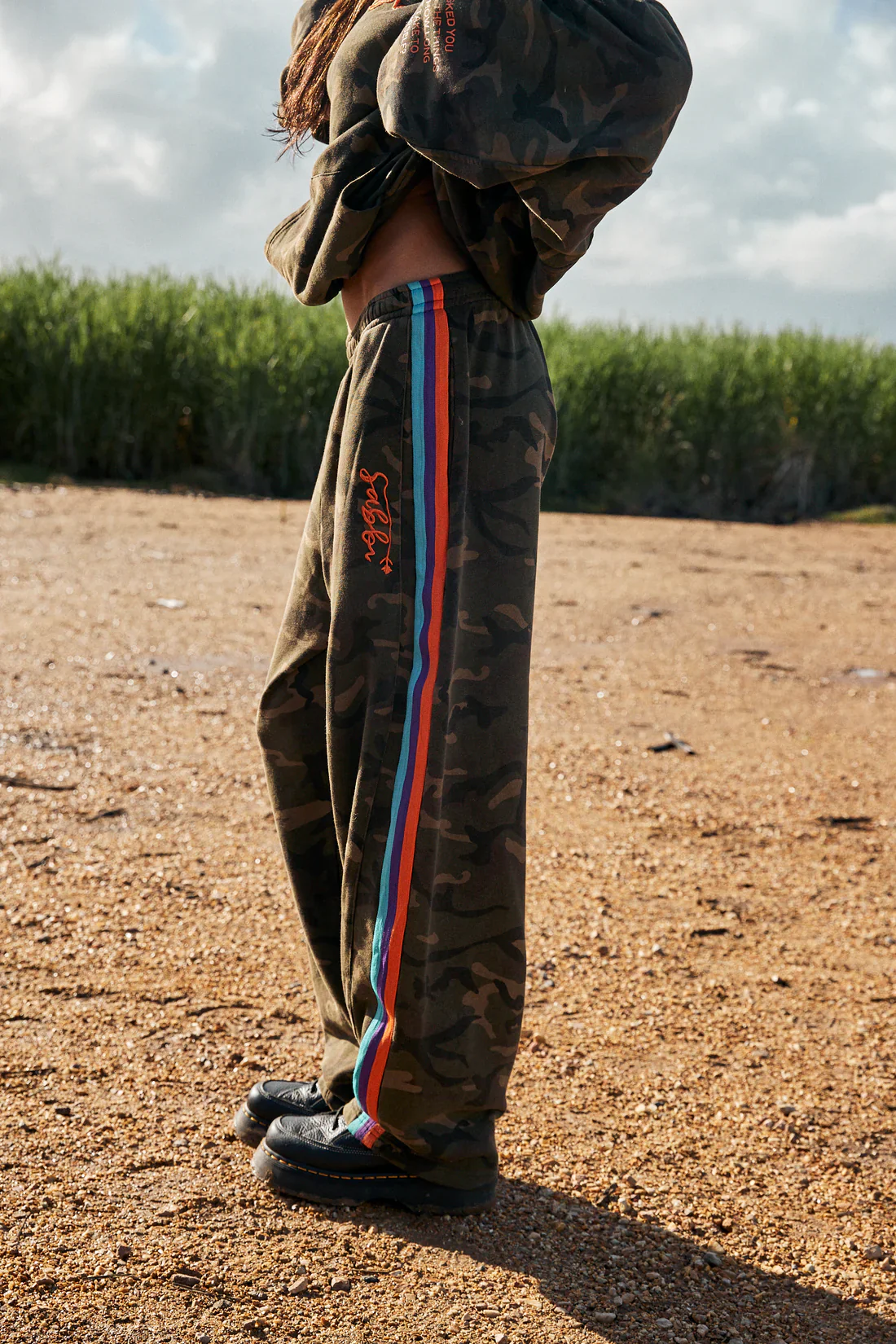SABBI - NAME YOURSELF TRACKPANTS (CAMO)