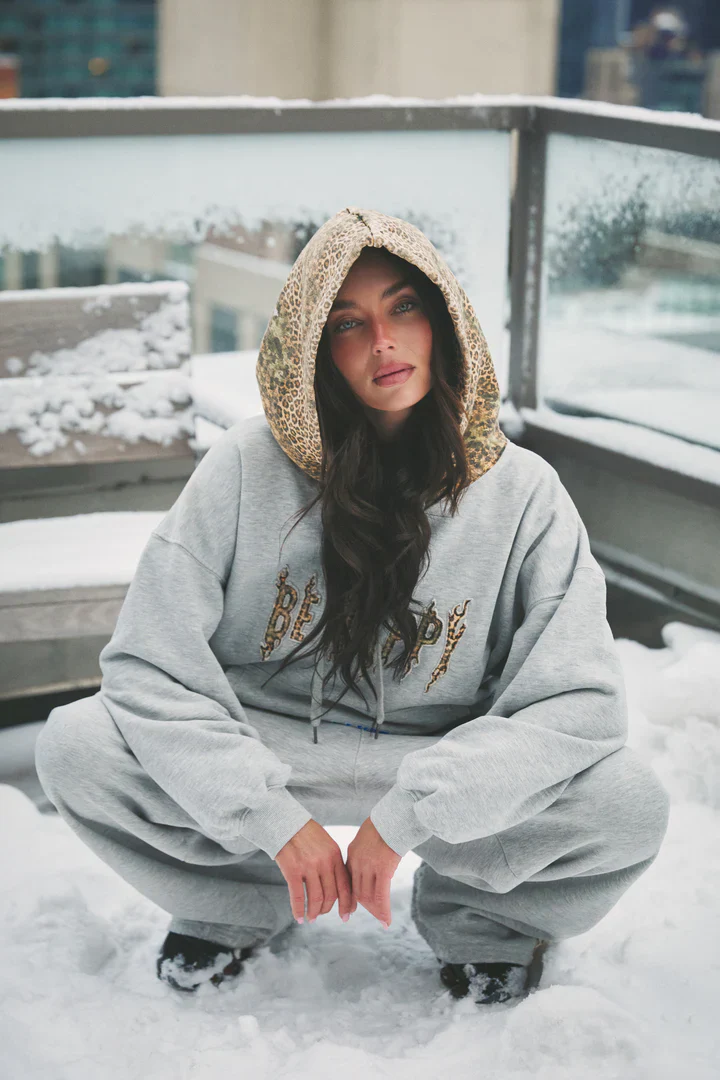 SABBI - THE BE HAPPY LEOPARD HOODIE 3