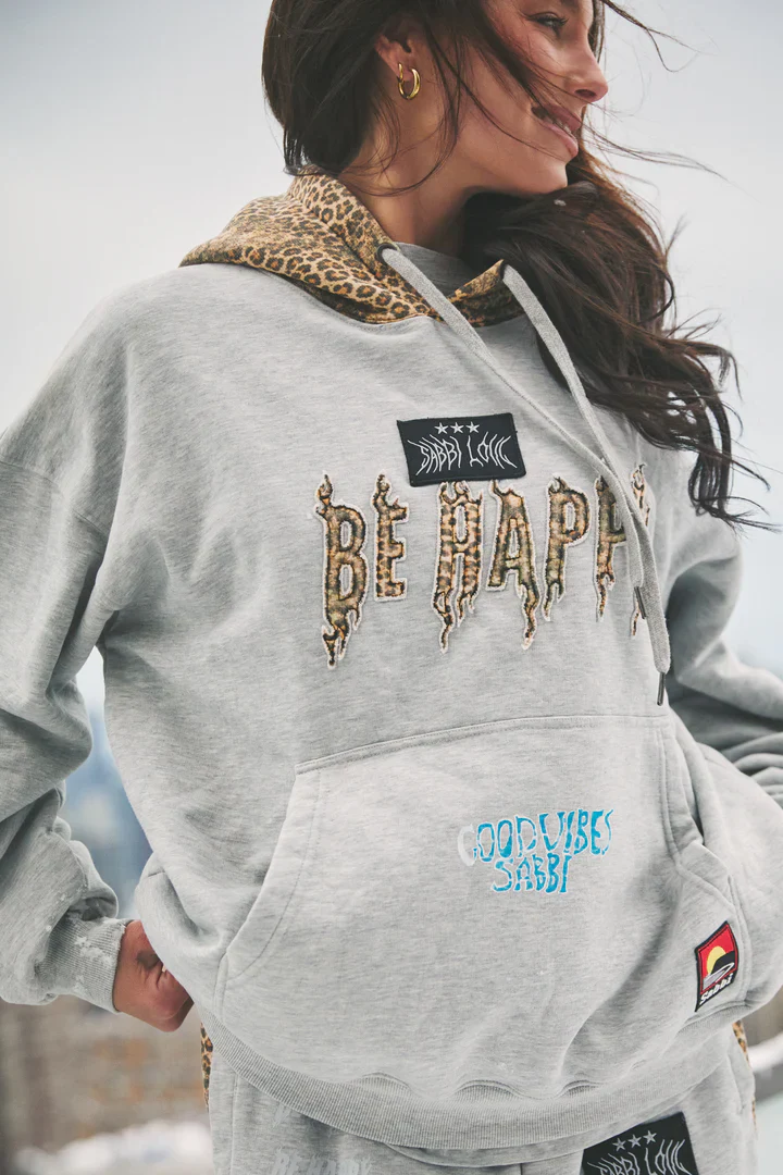SABBI - THE BE HAPPY LEOPARD HOODIE 3 - Image 5