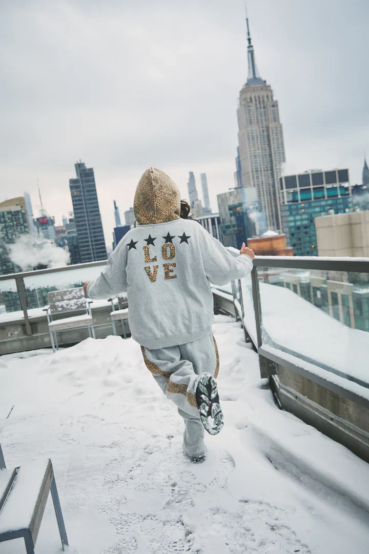 SABBI - THE BE HAPPY LEOPARD HOODIE 3 - Image 6
