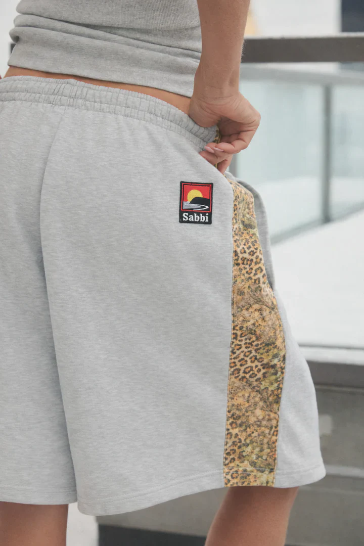 SABBI - THE BE HAPPY LEOPARD SHORTS - Image 3