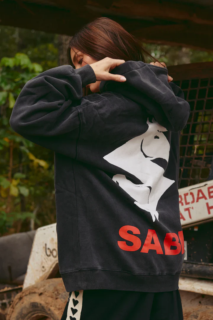 SABBI - THE DON'T QUIT YOUR DAY DREAM HOODIE (BLACK) - Image 2
