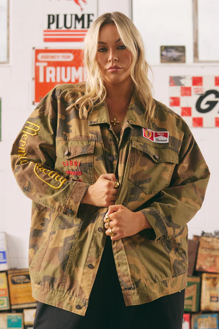 SABBI - THE FLYING MERMAID JACKET (CAMO)