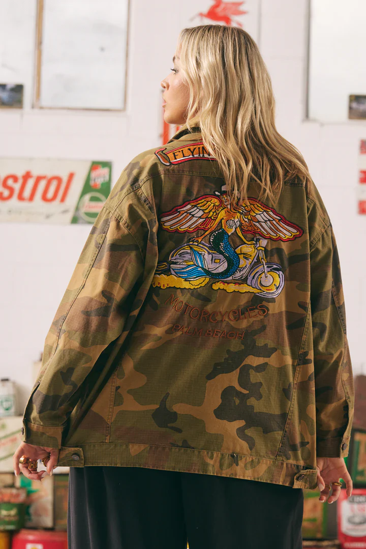 SABBI - THE FLYING MERMAID JACKET (CAMO) - Image 2