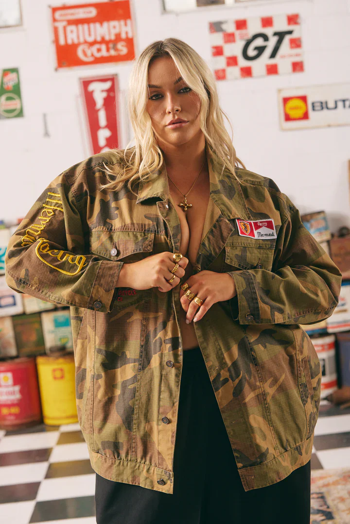 SABBI - THE FLYING MERMAID JACKET (CAMO) - Image 4