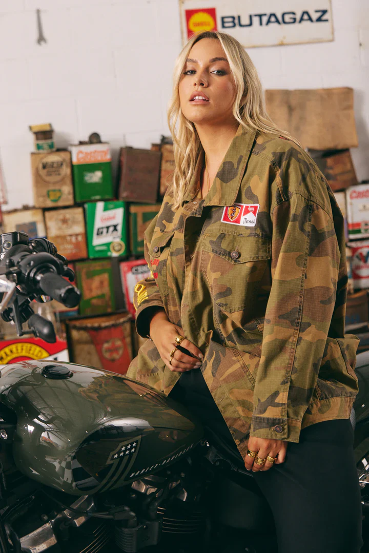 SABBI - THE FLYING MERMAID JACKET (CAMO) - Image 5