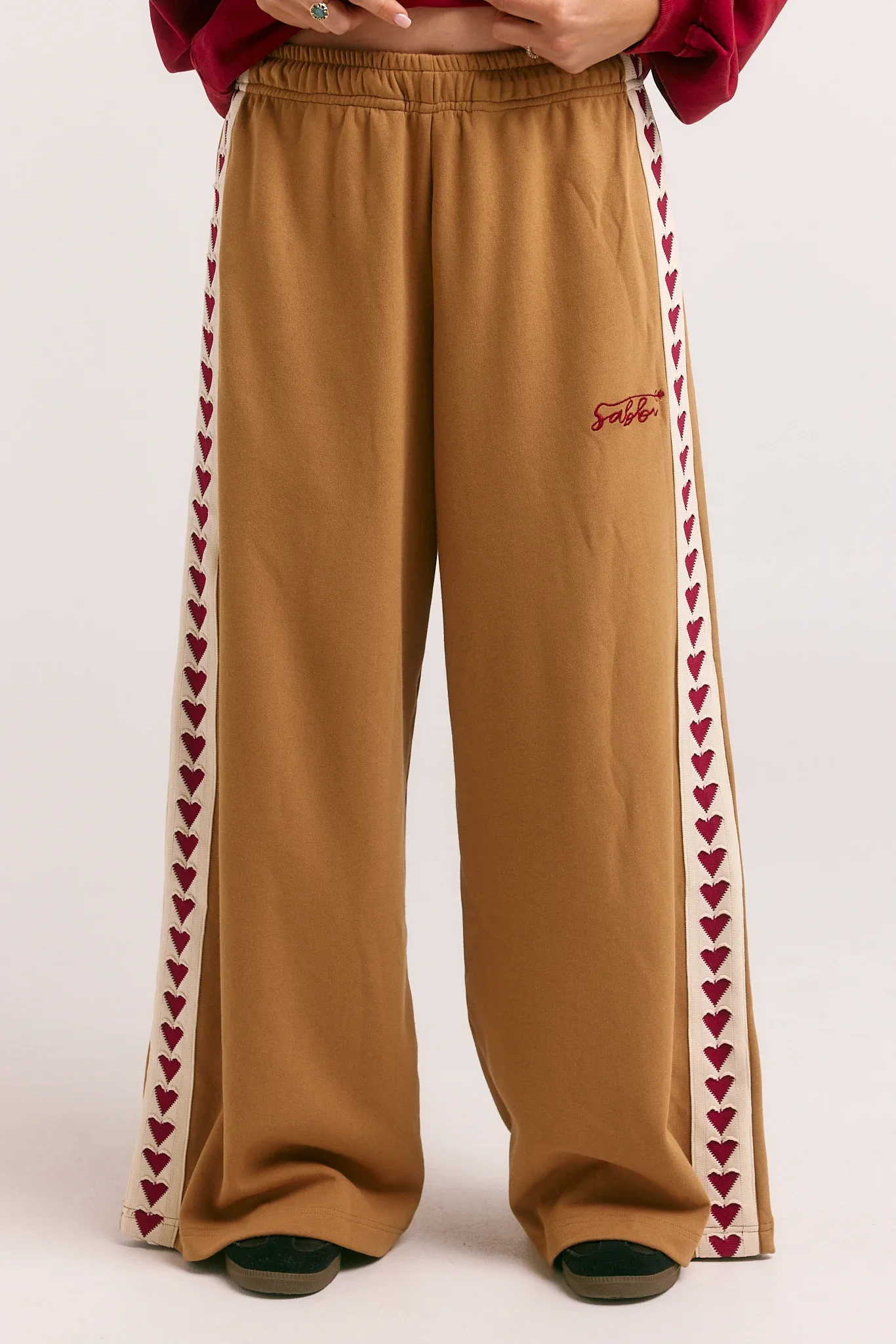 SABBI - THE RAVING HEARTS PANTS (CARAMEL)