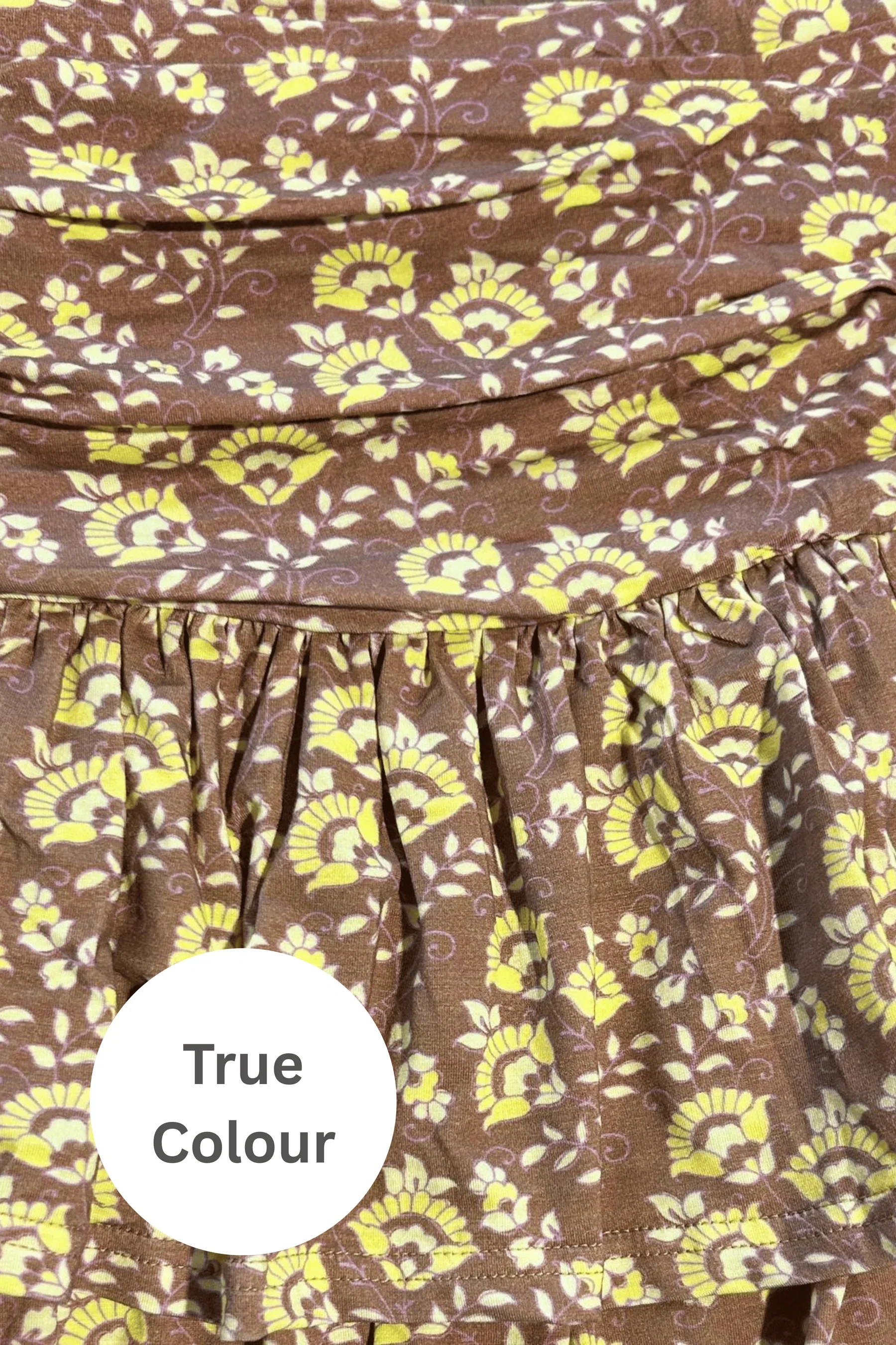 SABBI - THE SEAS THE DAY RARA SKIRT (MOCHA) - Image 5