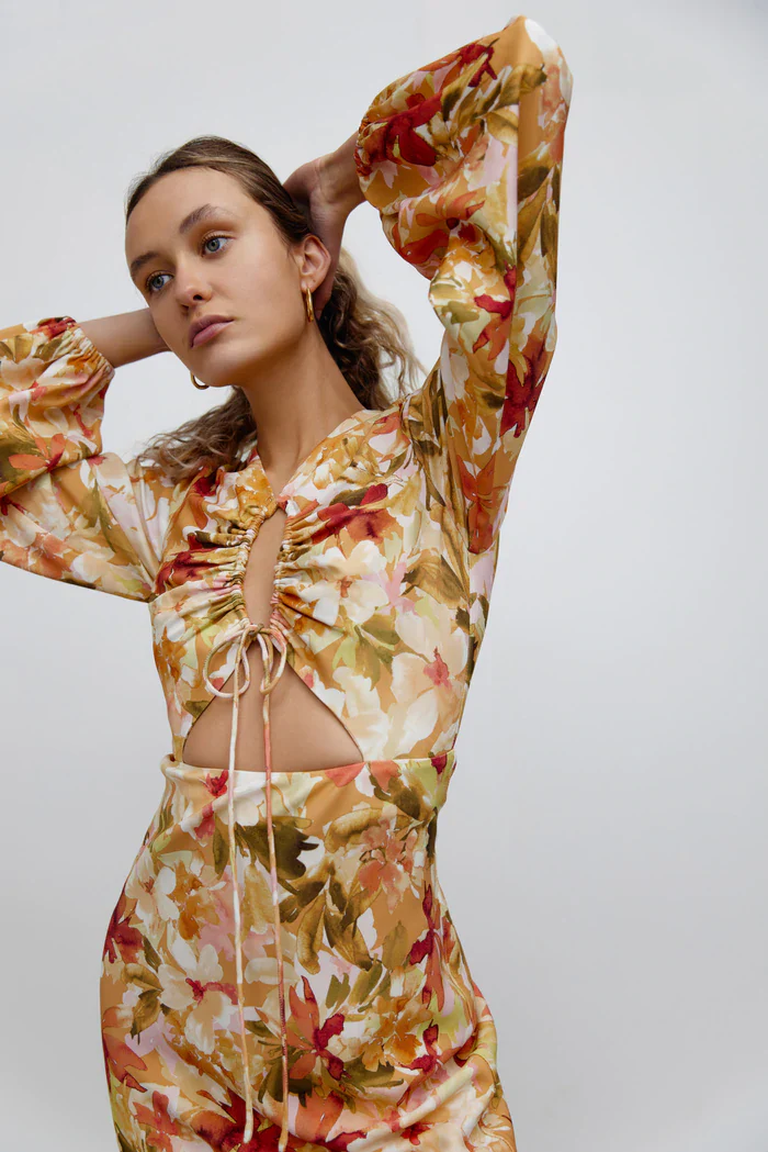 SIGNIFICANT OTHER - Lucia Dress (Watercolour Floral)