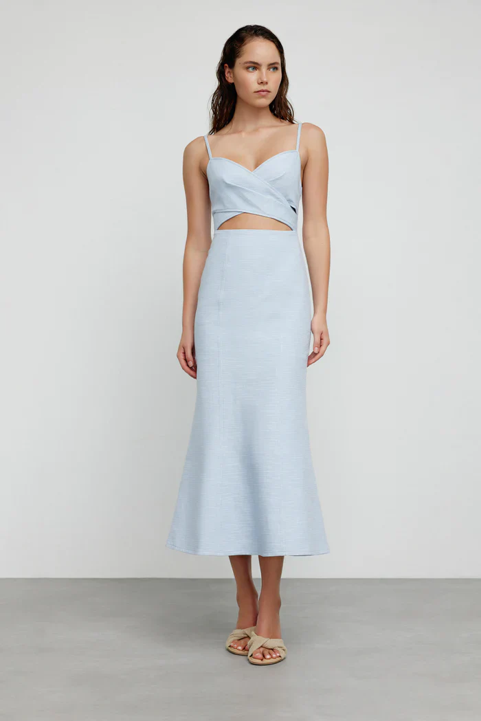 SIGNIFICANT OTHER - FRANKIE MIDI DRESS (CORNFLOWER)