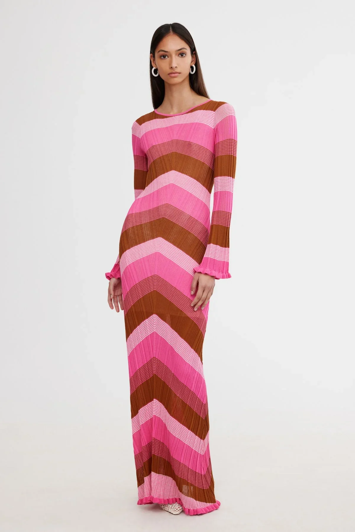SIGNIFICANT OTHER - GABRIELA MAXI DRESS (FLOSS STRIPE)
