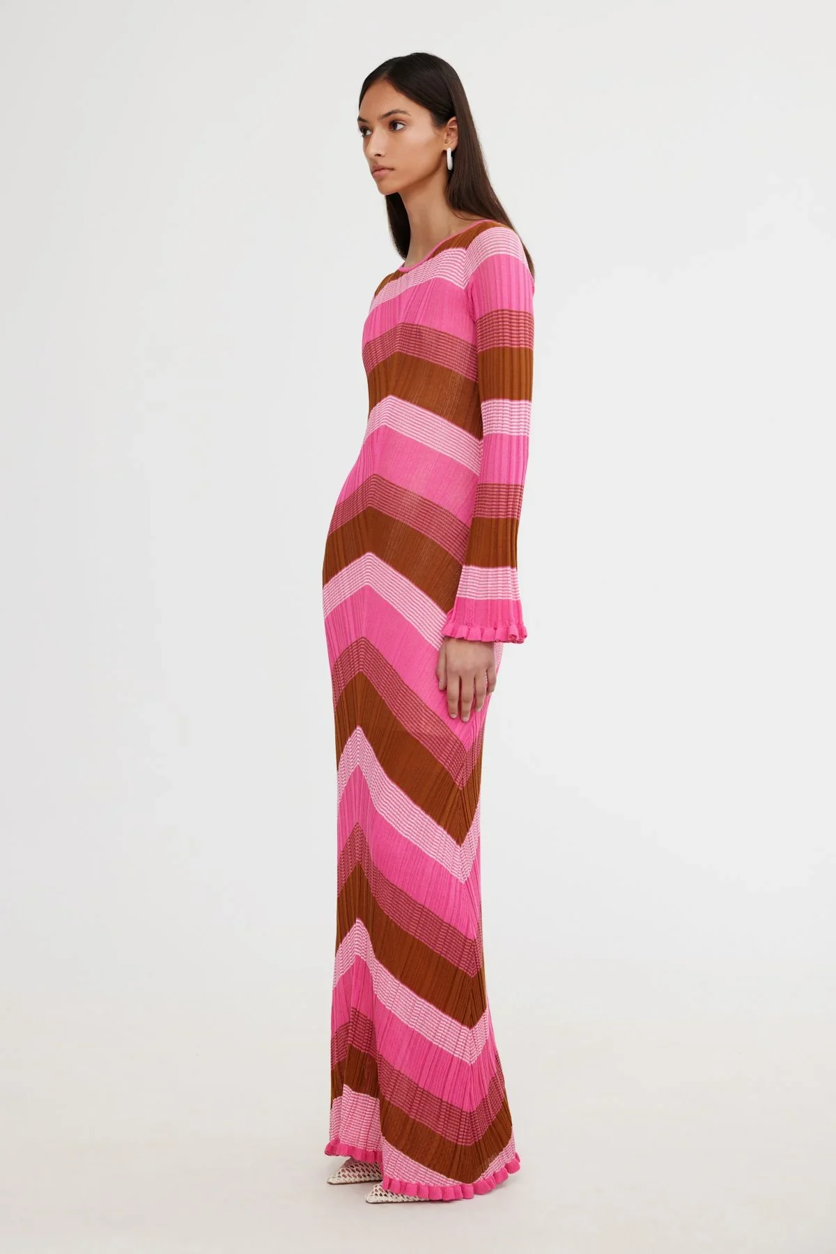 SIGNIFICANT OTHER - GABRIELA MAXI DRESS (FLOSS STRIPE) - Image 3