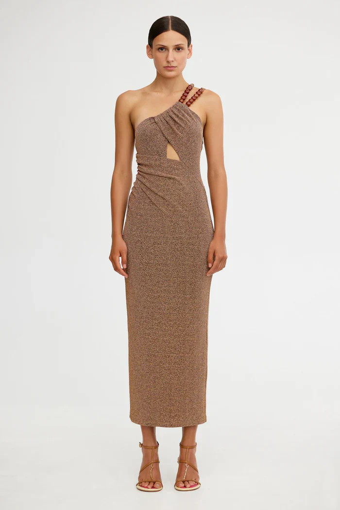 SIGNIFICANT OTHER - GIA MIDI DRESS (BRONZE)