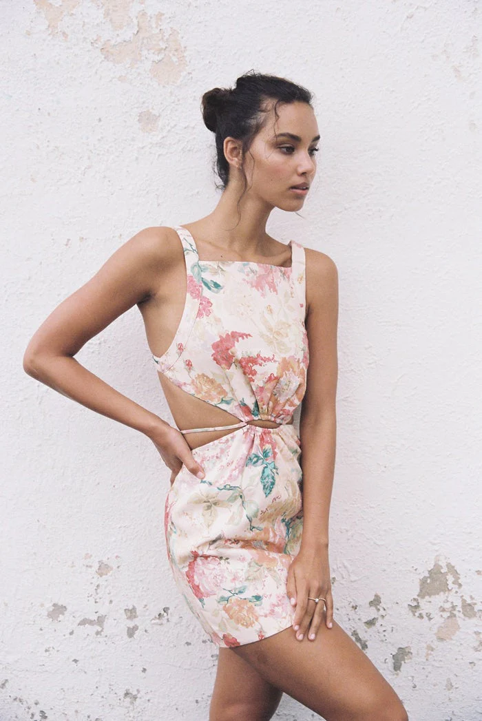 SIGNIFICANT OTHER - Indiana Dress (Picnic Peonies) final sale