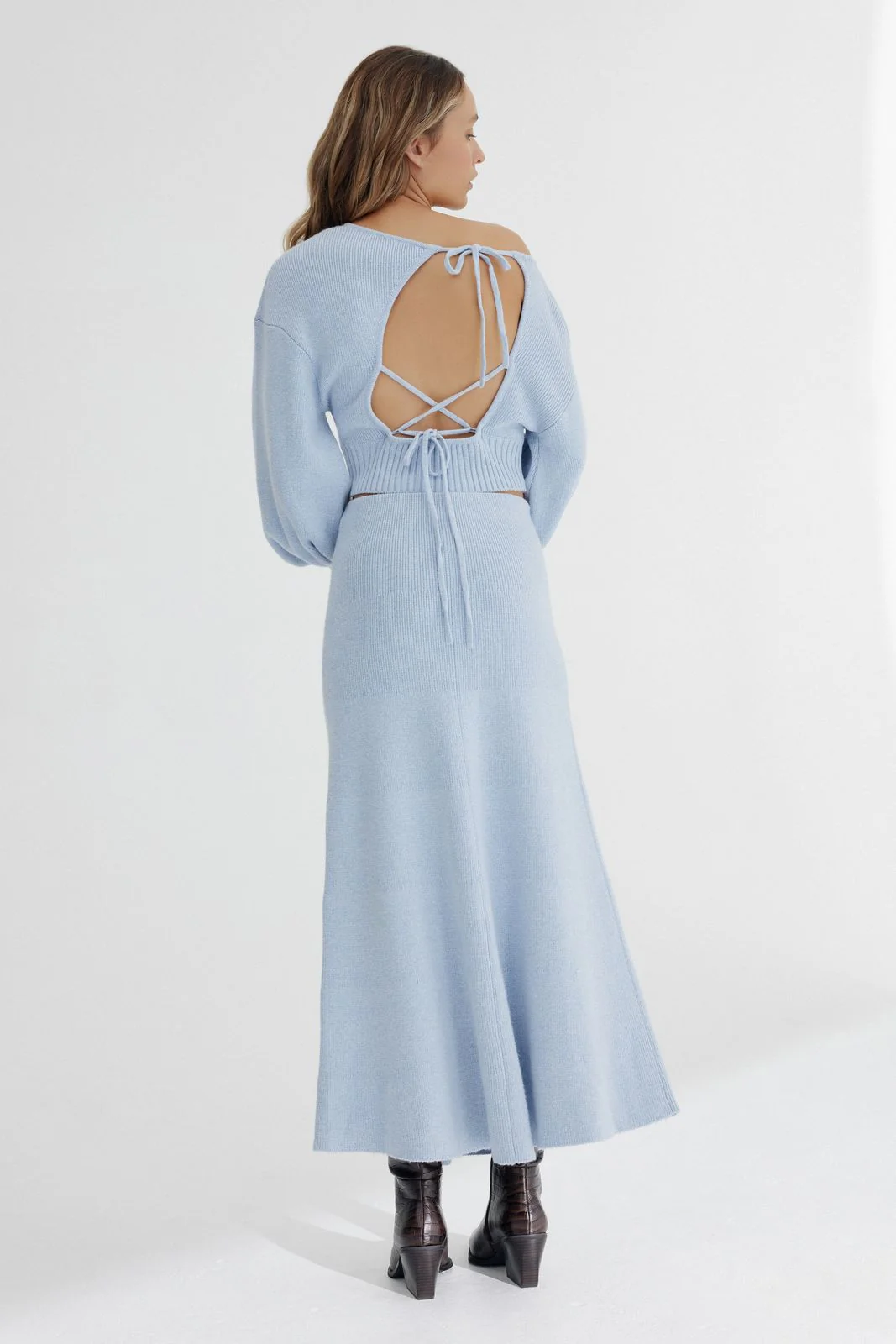 SIGNIFICANT OTHER - Lia Skirt (Blue Marle) - Image 2