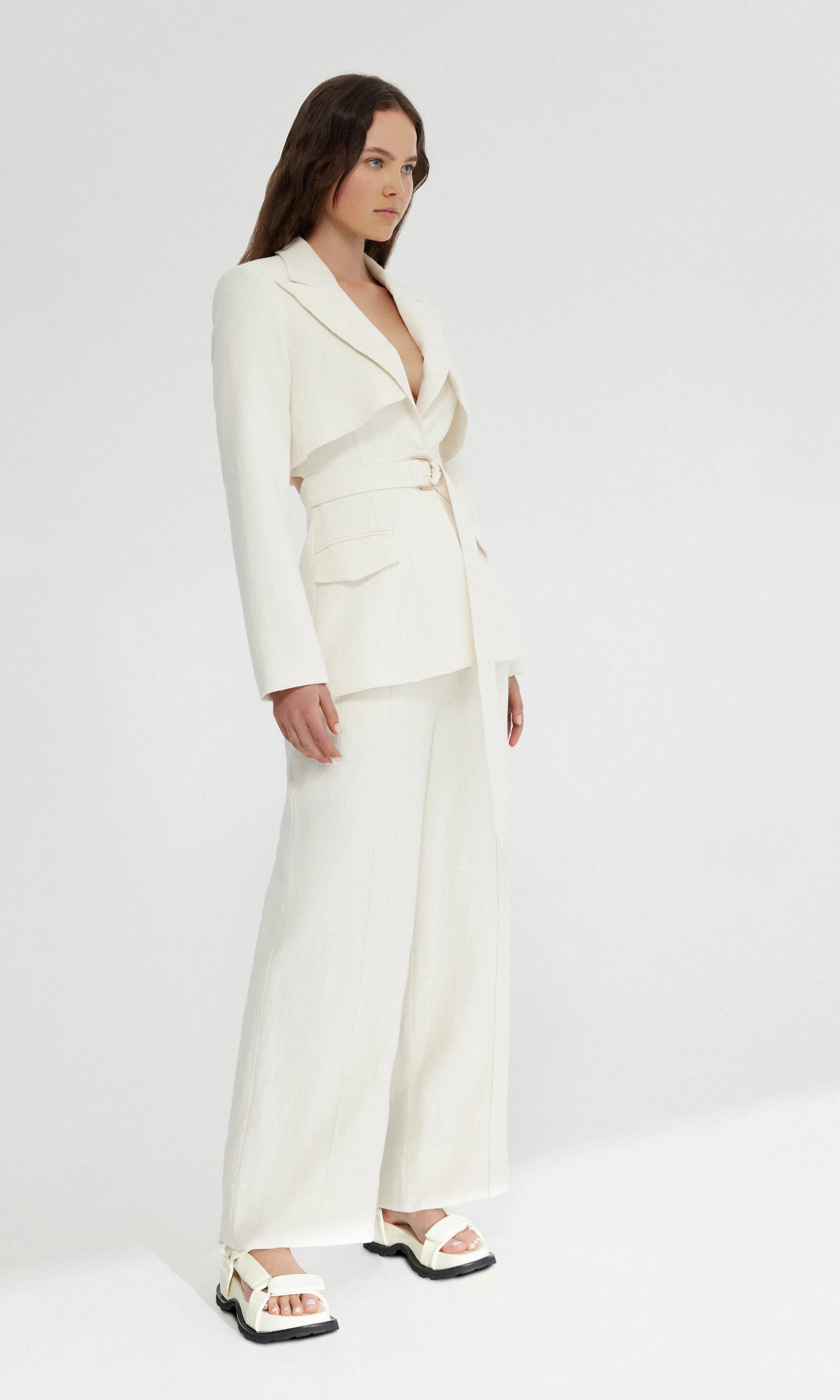 SIGNIFICANT OTHER - Lilah Blazer (Cream) - Image 4