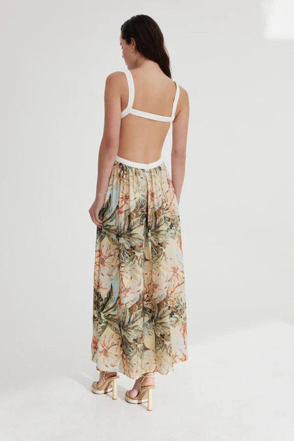 SIGNIFICANT OTHER - Marino Dress (Painted Floral Print) - Image 2