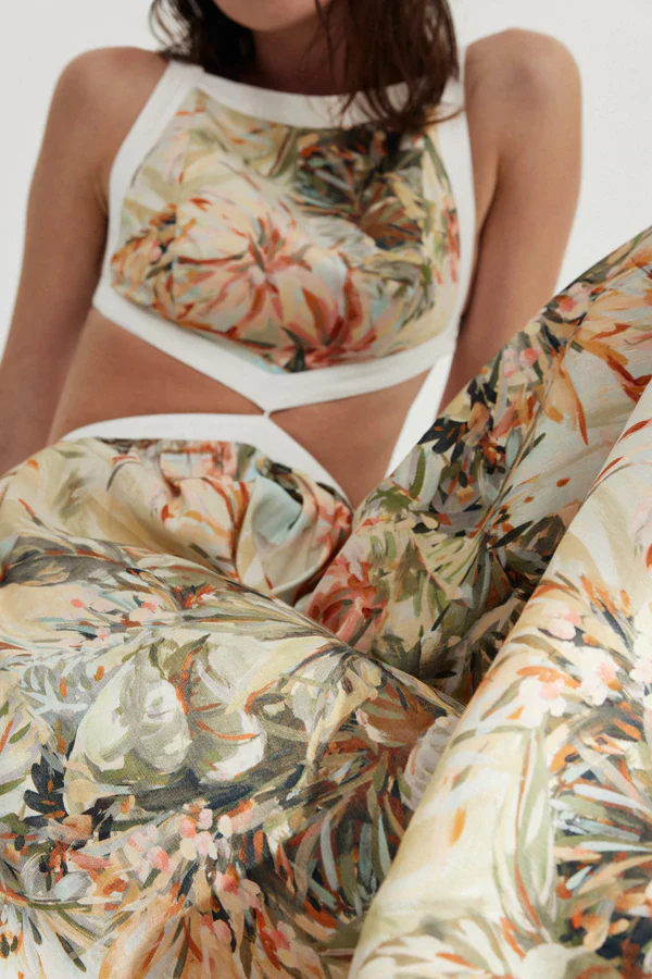SIGNIFICANT OTHER - Marino Dress (Painted Floral Print) - Image 5