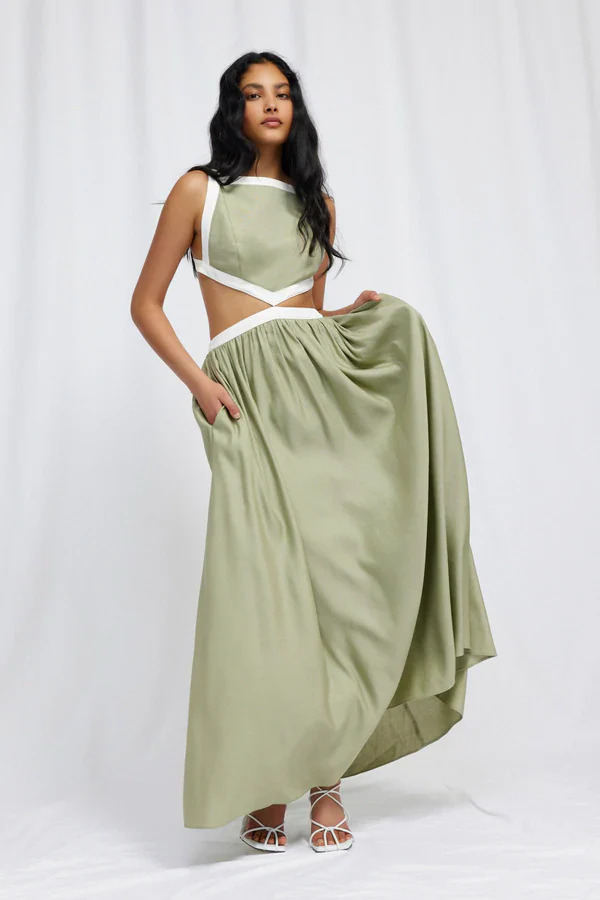 SIGNIFICANT OTHER - Marino Dress (Sage) - Image 2