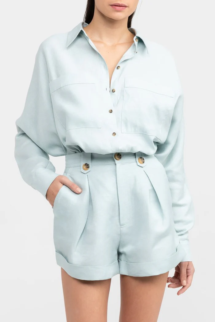 SIGNIFICANT OTHER - Parrish Shirt (Pistachio) Final Sale