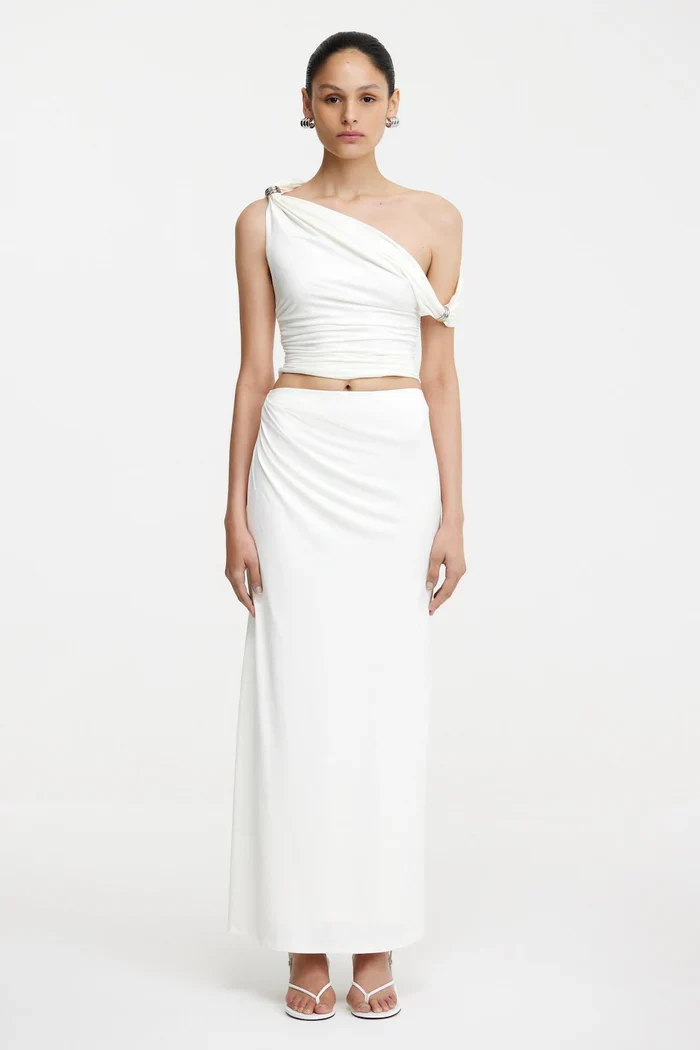 SIGNIFICANT OTHER - PRIYA SKIRT (CHALK)